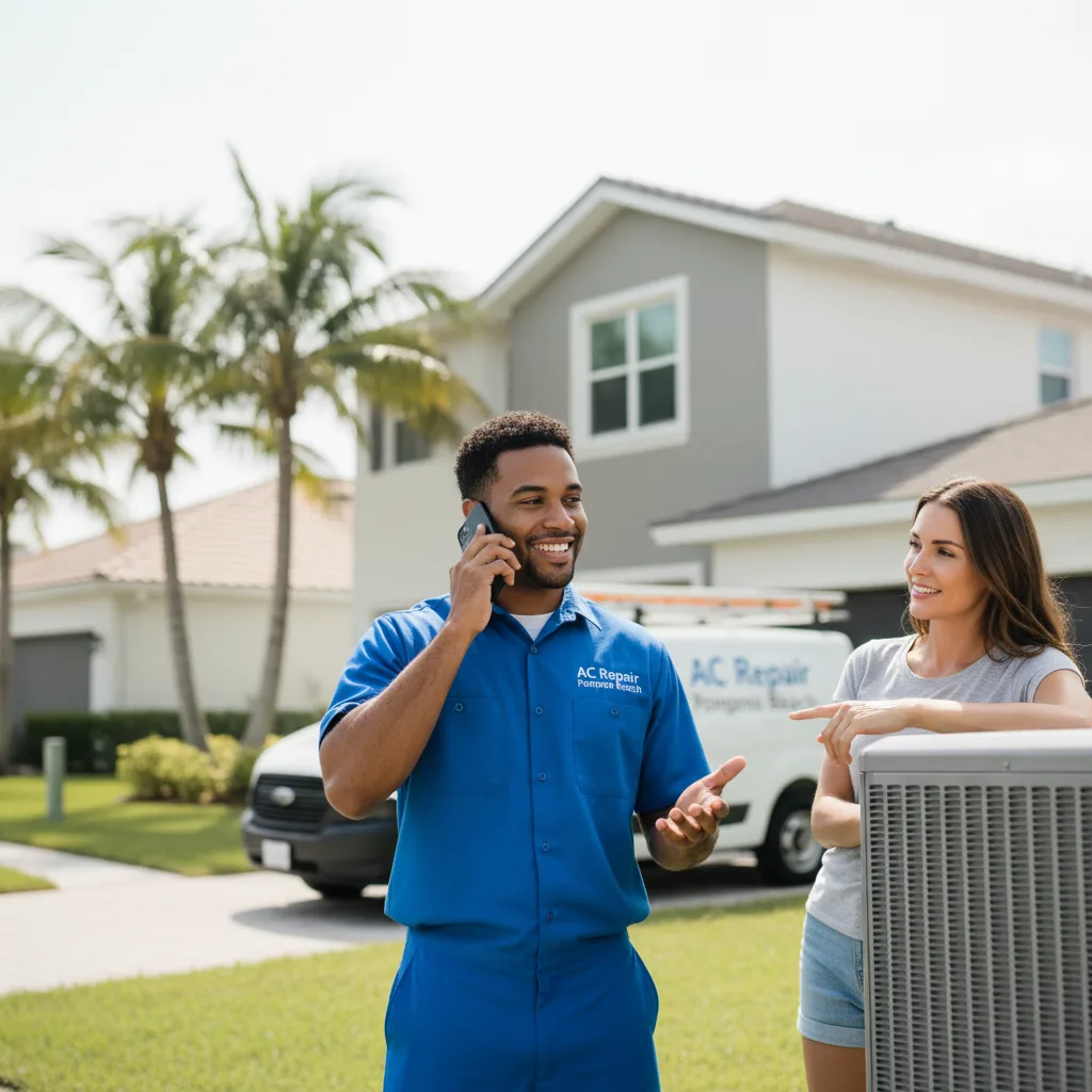 AC Repair Pompano Beach customer support in Mount Clare